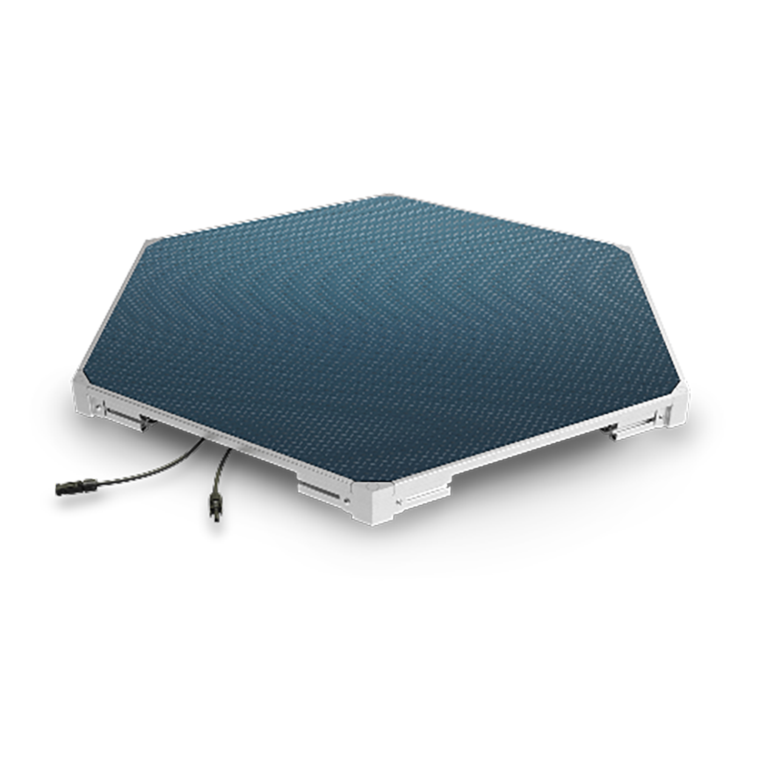 六边形发电地砖 Hexagonal Solar Floor Tile